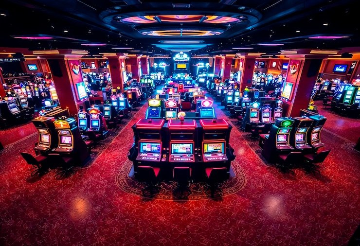 rambo77 live-dealer studio with HD cameras, professional blackjack table, and multilingual dealer